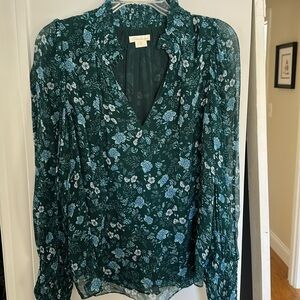 Shoshanna Printed Blouse